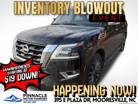 Another view of 2023 Nissan Armada Platinum for sale in Mooresville, NC at Pinnacle Motor Company LKN