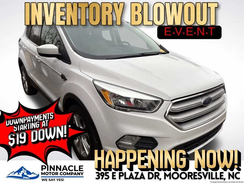 White 2019 Ford Escape SE for sale in Mooresville, NC