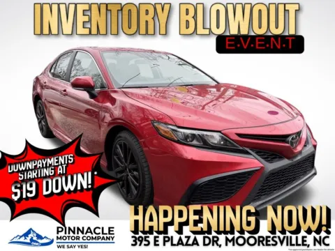 Red 2024 Toyota Camry SE for sale in Mooresville, NC