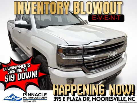 White 2017 Chevrolet Silverado 1500 High Country for sale in Mooresville, NC