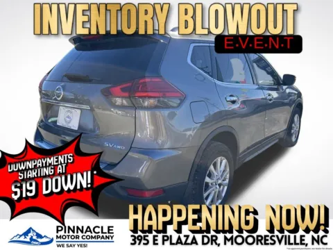 Another view of 2017 Nissan Rogue SV for sale in Mooresville, NC at Pinnacle Motor Company LKN