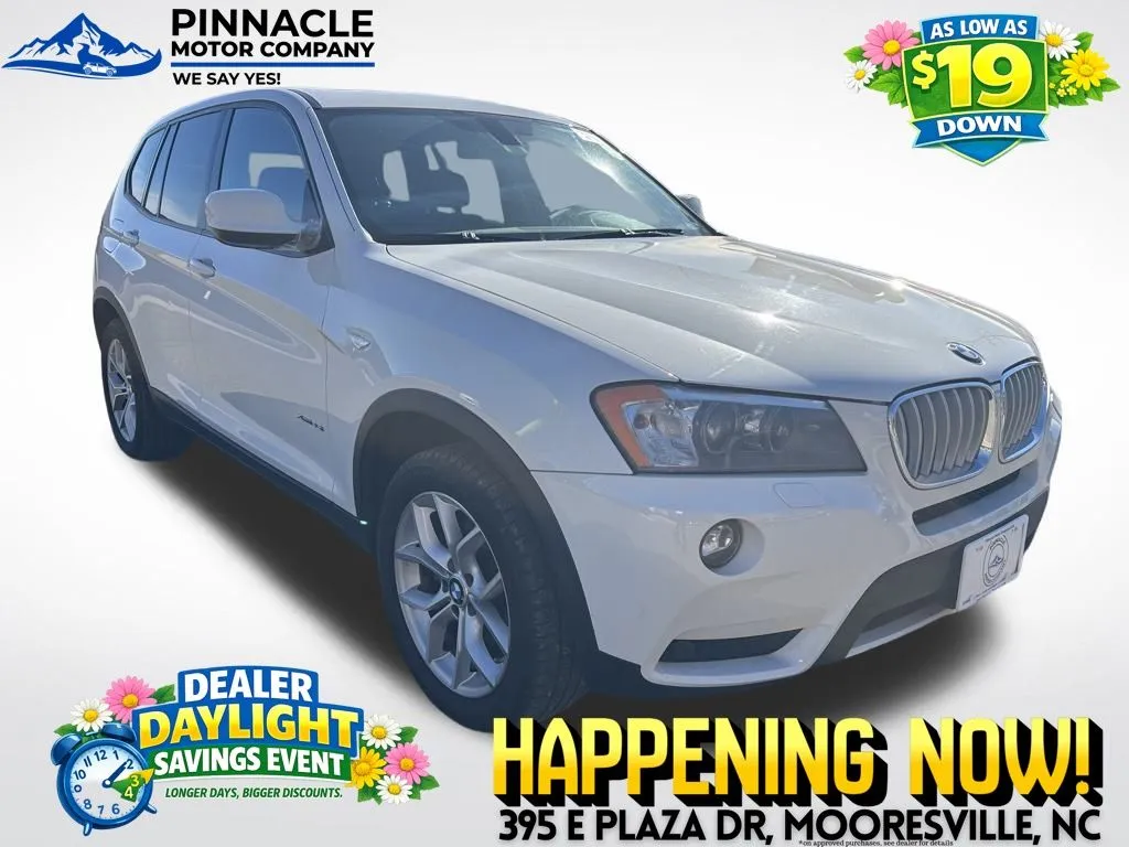 White 2014 BMW X3 xDrive35i for sale in Mooresville, NC