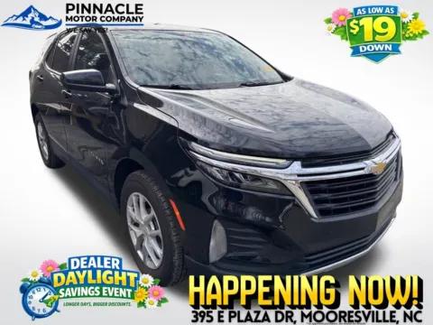 Black 2024 Chevrolet Equinox LT for sale in Mooresville, NC