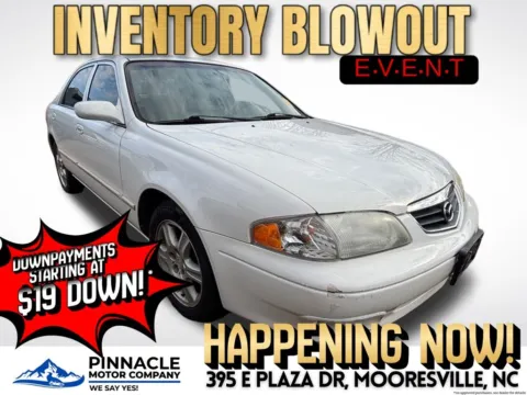 Photos of 2002 Mazda 626 ES V6 for sale in Mooresville, NC at Pinnacle Motor Company LKN