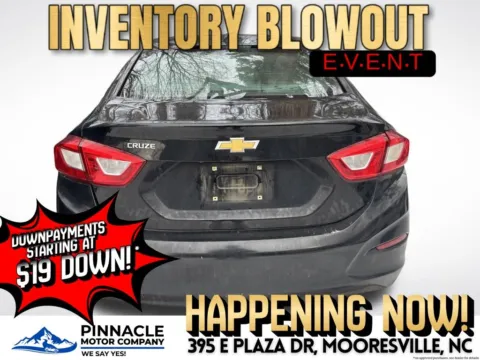 Another view of 2018 Chevrolet Cruze LS for sale in Mooresville, NC at Pinnacle Motor Company LKN