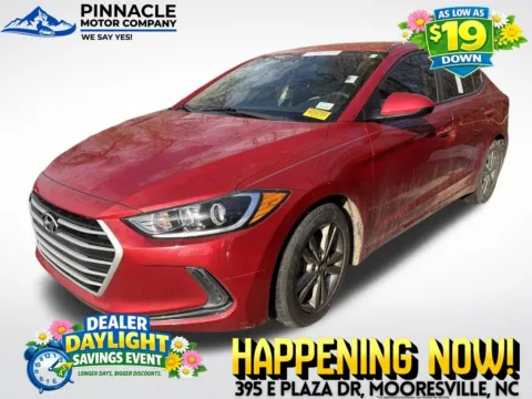 Another view of 2017 Hyundai Elantra SE for sale in Mooresville, NC at Pinnacle Motor Company LKN