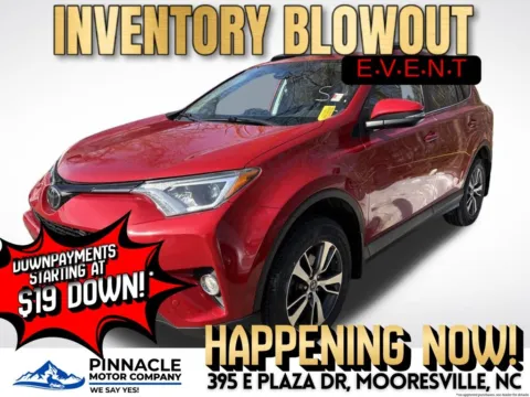 Another view of 2017 Toyota RAV4 XLE for sale in Mooresville, NC at Pinnacle Motor Company LKN