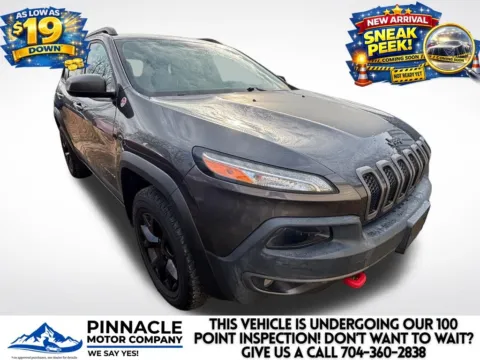 Gray 2016 Jeep Cherokee Trailhawk for sale in Mooresville, NC