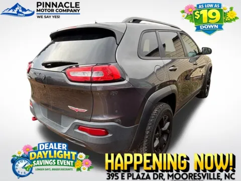 Another view of 2016 Jeep Cherokee Trailhawk for sale in Mooresville, NC at Pinnacle Motor Company LKN