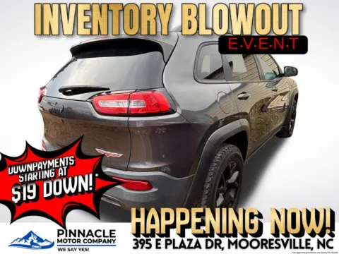 Another view of 2016 Jeep Cherokee Trailhawk for sale in Mooresville, NC at Pinnacle Motor Company LKN