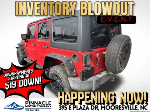 More photos of 2015 Jeep Wrangler Unlimited Sport at Pinnacle Motor Company LKN, NC