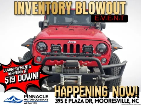 Photos of 2015 Jeep Wrangler Unlimited Sport for sale in Mooresville, NC at Pinnacle Motor Company LKN