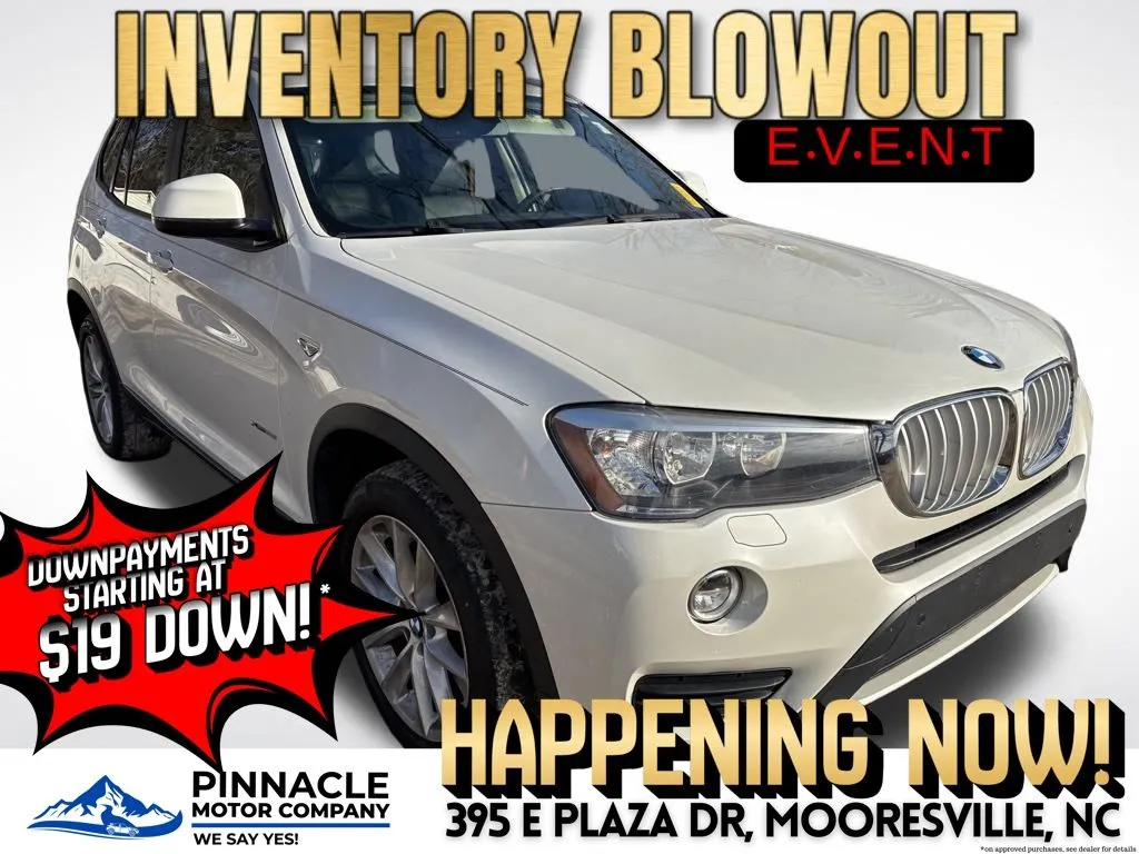 White 2017 BMW X3 xDrive28i for sale in Mooresville, NC