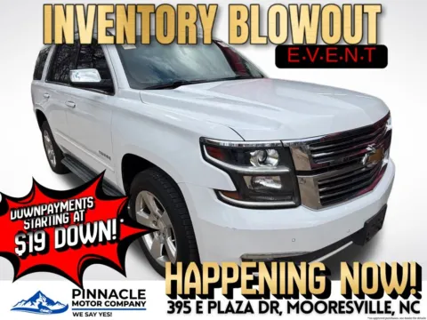 White 2017 Chevrolet Tahoe Premier for sale in Mooresville, NC