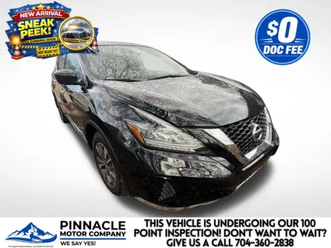 Black 2021 Nissan Murano S for sale in Mooresville, NC