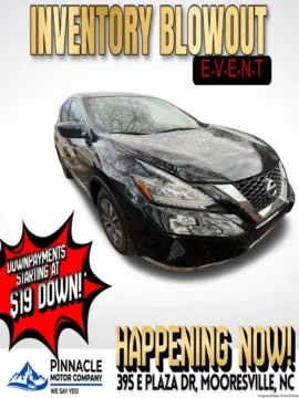 Black 2021 Nissan Murano S for sale in Mooresville, NC