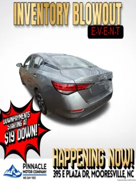 Another view of 2024 Nissan Sentra SV for sale in Mooresville, NC at Pinnacle Motor Company LKN