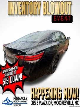 Another view of 2024 Nissan Sentra SV for sale in Mooresville, NC at Pinnacle Motor Company LKN