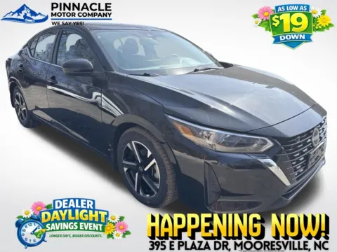 Black 2024 Nissan Sentra SV for sale in Mooresville, NC