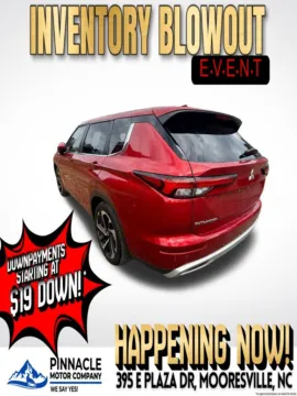Another view of 2024 Mitsubishi Outlander SE for sale in Mooresville, NC at Pinnacle Motor Company LKN