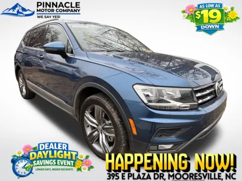 Blue 2020 Volkswagen Tiguan 2.0T SEL for sale in Mooresville, NC