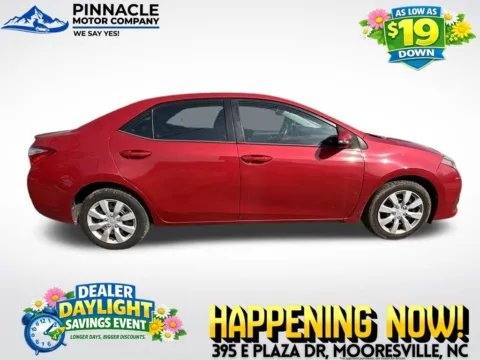 Photos of 2015 Toyota Corolla S for sale in Mooresville, NC at Pinnacle Motor Company LKN