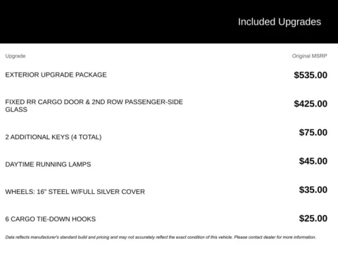 More photos of 2024 Ford Transit-250 at Pinnacle Motor Company LKN, NC