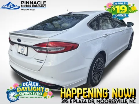 Another view of 2018 Ford Fusion Titanium for sale in Mooresville, NC at Pinnacle Motor Company LKN