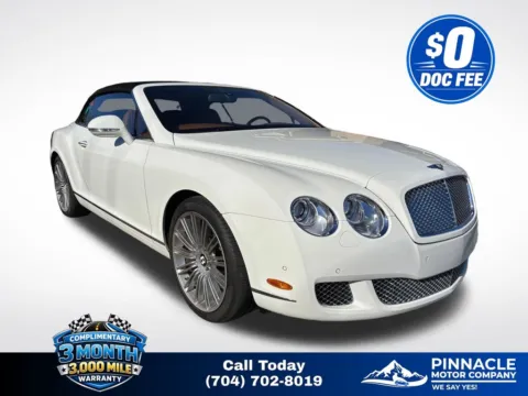 Gray 2010 Bentley Continental GTC Speed for sale in Mooresville, NC