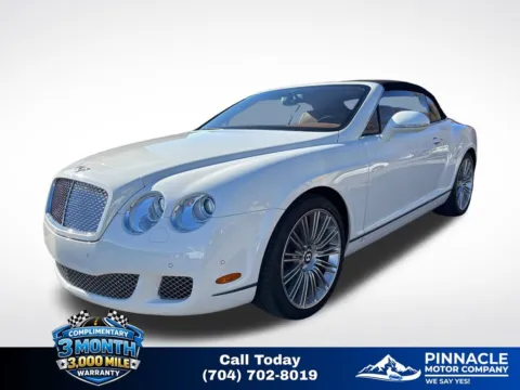 More photos of 2010 Bentley Continental GTC Speed at Pinnacle Motor Company LKN, NC