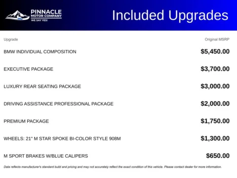 More photos of 2024 BMW 7 Series 760i xDrive at Pinnacle Motor Company LKN, NC