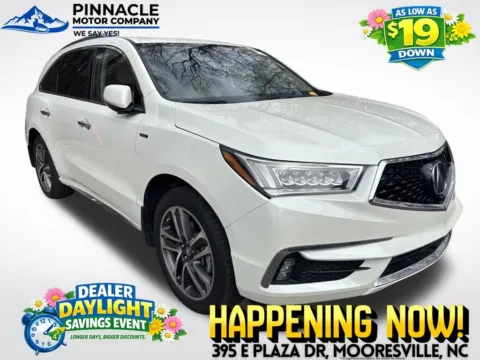 White 2017 Acura MDX Sport Hybrid 3.0L for sale in Mooresville, NC