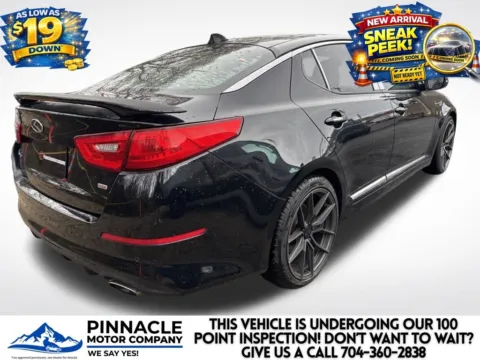 Another view of 2014 Kia Optima SX for sale in Mooresville, NC at Pinnacle Motor Company LKN