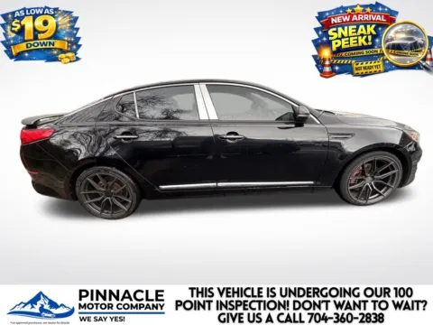 Photos of 2014 Kia Optima SX for sale in Mooresville, NC at Pinnacle Motor Company LKN