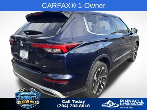 Another view of 2022 Mitsubishi Outlander SE for sale in Mooresville, NC at Pinnacle Motor Company LKN