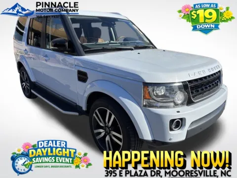 White 2016 Land Rover LR4 HSE for sale in Mooresville, NC
