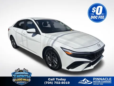 White 2024 Hyundai Elantra SEL for sale in Mooresville, NC