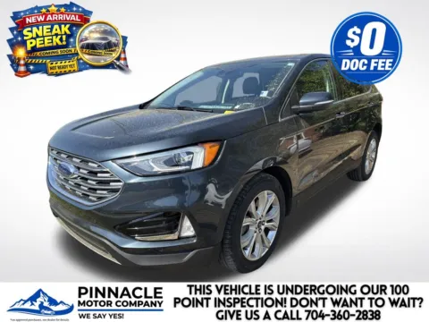 Photos of 2022 Ford Edge Titanium for sale in Mooresville, NC at Pinnacle Motor Company LKN