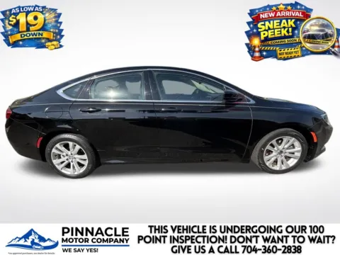 Photos of 2016 Chrysler 200 Limited for sale in Mooresville, NC at Pinnacle Motor Company LKN