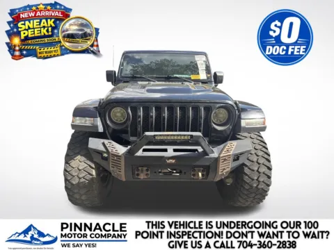 Another view of 2018 Jeep Wrangler Unlimited Rubicon for sale in Mooresville, NC at Pinnacle Motor Company LKN