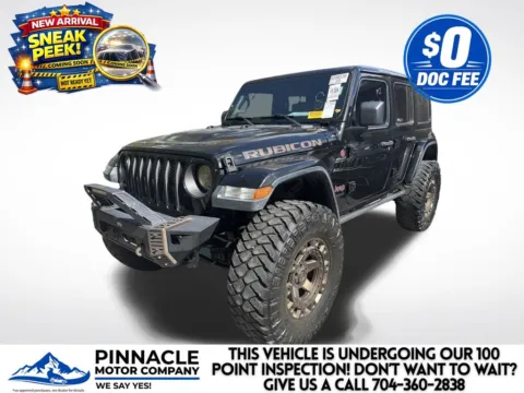 Photos of 2018 Jeep Wrangler Unlimited Rubicon for sale in Mooresville, NC at Pinnacle Motor Company LKN