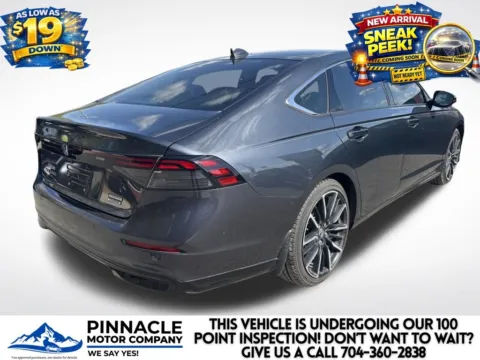 Another view of 2023 Honda Accord Hybrid Touring for sale in Mooresville, NC at Pinnacle Motor Company LKN