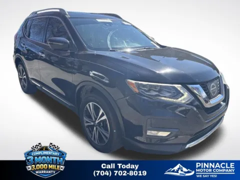 Black 2017 Nissan Rogue SL for sale in Mooresville, NC