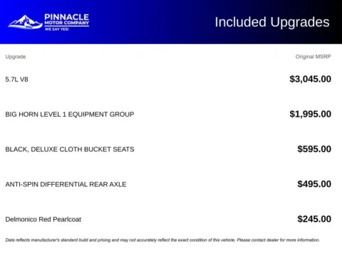 More photos of 2023 Ram 1500 Big Horn/Lone Star at Pinnacle Motor Company LKN, NC
