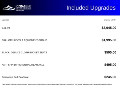 Another view of 2023 Ram 1500 Big Horn/Lone Star for sale in Mooresville, NC at Pinnacle Motor Company LKN