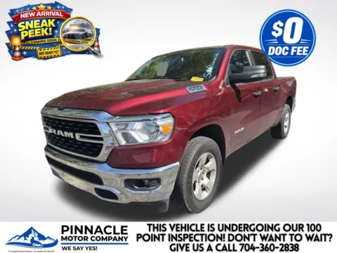 Photos of 2023 Ram 1500 Big Horn/Lone Star for sale in Mooresville, NC at Pinnacle Motor Company LKN