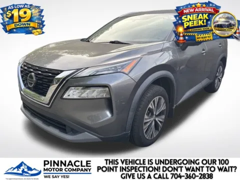 Photos of 2021 Nissan Rogue SV for sale in Mooresville, NC at Pinnacle Motor Company LKN