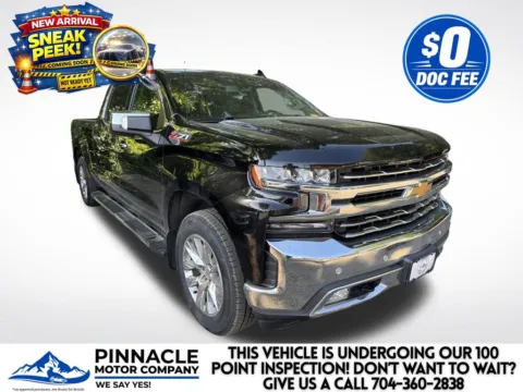 Black 2021 Chevrolet Silverado 1500 LTZ for sale in Mooresville, NC