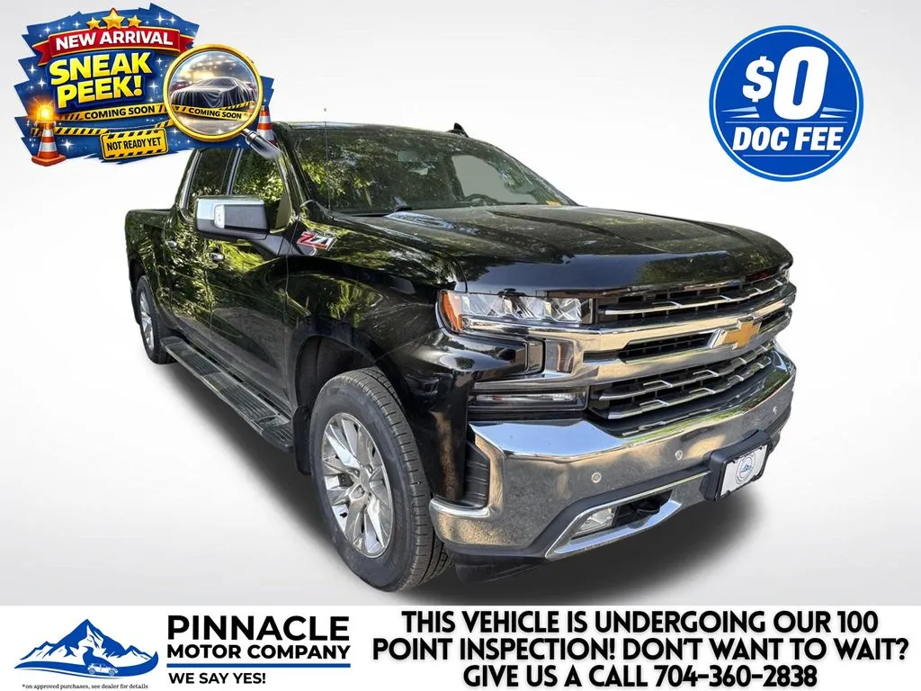 Black 2021 Chevrolet Silverado 1500 LTZ for sale in Mooresville, NC