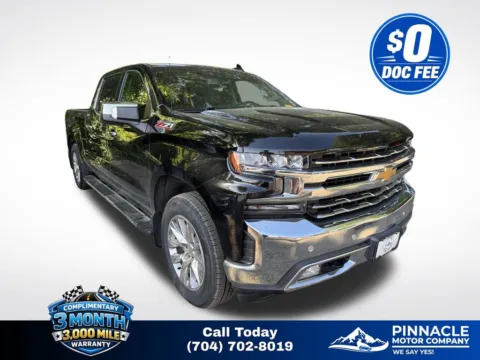 Black 2021 Chevrolet Silverado 1500 LTZ for sale in Mooresville, NC